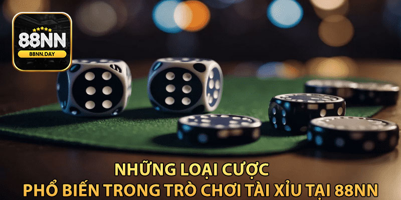 Khám phá những loại cược phổ biến trong trò chơi tài xỉu tại 88NN